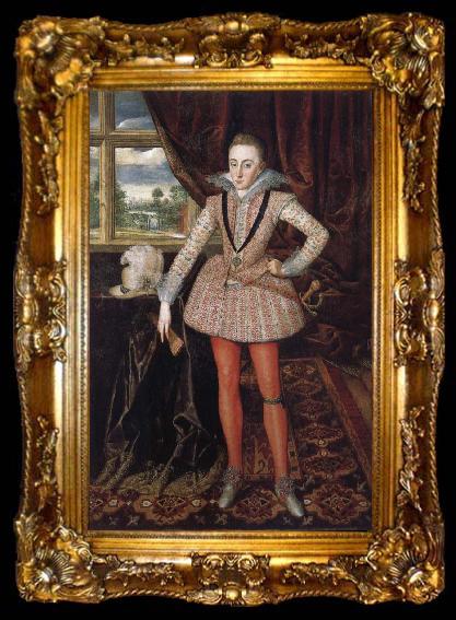 framed  Robert Peake the Elder Henry Prince of Wales, ta009-2